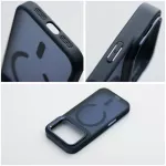 Case for iPhone 17 Pro Max / 18 Pro Max Forcell F-Protect Smoke Hybrid Premium compatible with MagSafe navy blue