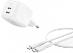 BELKIN WCH019KQ1MWH-B6 50W PD valge