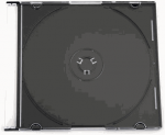 Omega Slim case 1xCD Black