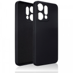 Beline Silikoonist kaitsembris Oppo Reno 14 Pro jaoks, must