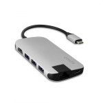 EPICO 9915112100020 laptopi dokk/portreplitseerija USB 3.2 Gen 1 (3.1 Gen 1) C-tpi, must, hbe