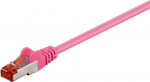 MicroConnect F/UTP CAT6 2m Pink PVC Outer Shield : Foil screening