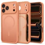 Tech-Protect TECH-PROTECT BASICMAG phone case with MagSafe support for iPhone 17 Pro | iPhone 18 Pro orange