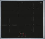 SIEMENS EH645BFB6E iQ300, Autarkes Kochfeld (schwarz/edelstahl, 60 cm)