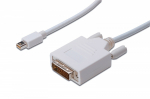 Digitus DisplayPort kabel miniDP-DVI (24+1) St/St 8K 2m1.1 Polbeutel