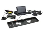 Amio Parkimistegevuse abissteem TFT02 4,3" HD-402-LED 4 sensoriga must Truck