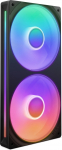 NZXT F240 RGB CORE ventilaator, 120 mm, must, 2 tk (RF-U24HF-B1)