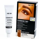 Neva, Eyebrow Tint, Permanent Hair Dye, Light Brown, 30 ml