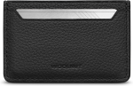 Woolnut Nahast kaardihoidja, must (WNUT-CH-A-300-BK)