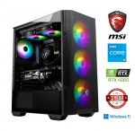 MDATA GAMING Core i5-12400F 32GB 1TB SSD RTX 4060 W11Home
