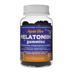 Via Naturale Hyvn Olon Melatoniini Gummies, mustsikanmme, 60 kst (1344)