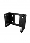 Lanview 10"" 4U Open Frame Rack Wall Mount - Black