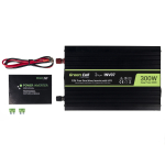 GREEN CELL UPS 12V kuni 230V puhas siinuslaine 300W/600W ahjude ja keskkttepumbade jaoks
