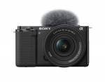 SONY ZV-E10 ssteemkamera + 1650 mm F3.5-5.6 OSS II objektiiv (ZVE10KB.KEC)