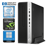 HEWLETT-PACKARD HP 600 G5 SFF i5-9500 8GB 1TB SSD M.2 NVME GT1030 2GB WIN11Pro