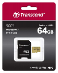 Transcend 500S/64GB Micro SDXC Class 10