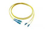 Alcasa LC - SC 1m M/M InfiniBand/optilise kiu kaabel Kollane
