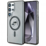 Karl Lagerfeld Kaane nupp Karl AND Choupette Heads trkitud logo MagSafe Samsung Galaxy S25 Ultra czarny