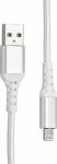 Fuj:tech Lightning - USB-A kaabel, 2 m, valge (Lightning-A 2 m)