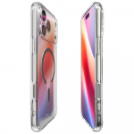 Spigen Ultra Hybrid Mag Magsafe iPhone 17 Pro clear/graafit