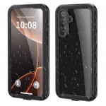 Veekindel kest SHELLBOX A56 SAMSUNG A56 jaoks, must