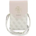 Phone bag Guess Graines 4G AND Classic Logos pink