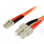 StarTech.com 2m Fibreoptiline kabel - mittejuhtiv duplikaat 62,5/125 m, LSZH Fibre kipper - LC/SC
