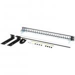 Belden SHIELDED KCONN PATCH PANEL24-P 1U BLACK