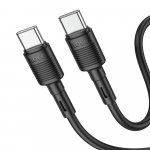 Hoco USB-C USB-C kaabel 3A 60W 1 m X83 must