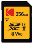 Kodak SD 256GB UHS-II U3 V90 Ultra Pro EKMSD256GUHS2V2K