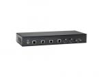 Level One LevelOne HDMI Sender Cat5 PoE 4xRJ45/2xHDMI/+100.00m mustTranslation: LevelOne HDMI sender Cat5 PoE 4xRJ45/2xHDMI/+100.00m black
