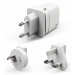 Silicon Power Travel adapter USB/USB-C QM16 20W White