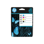 HP Tint 6ZC74AE / 912 BK,C,M,Y mitmepakk
