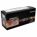 LEXMARK Must Schwarzi kassett (E360H31E)