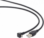 Gembird USB kabel 1.8m, must, meeslv - MicroUSB meeslv