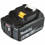 Makita Aku BL1860B 18V, Li-ioni, 6,0 Ah