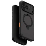 uniq Elix-korpus iPhone 18 Pro Max / 17 Pro Max 360-kraadjalisega kickstandiga, halli