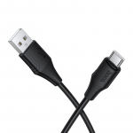 Silikoonkaabel USB A USB C Hoco 3A 1 m X124 must