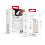 Powerbank, mis hildub MagSafe'iga Forcell F-Energy SuperSlim F5K8 QC4.0 PD3.0 15W 5000 mAh titaan, krbeliiv