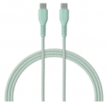 Qualo QKN-CC-21 USB-C USB-C kaabel 1,5 m, mentoli vrv
