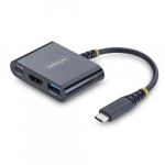 StarTech.com USB-C kuni HDMI mitmeportiline adapter 140W PD laadimisega, 4K 60Hz HDMI, USB 5Gbps hub, mini-dock MacBooki / Dell / Thinkpadi / HP / iPad / tabletide jaoks