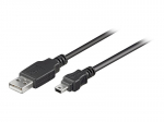 Goobay goobay USB-kabel 15cm Sort