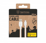 Tactical Stitch Thread USB-A/USB-C kaabel 0,3 m / valge