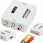 Fusion Accessories RCA HDMI (+Audio) Konverter Valge