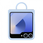 Samsung EF-PF741TLEGWW Silicone Case with Ring For Galaxy Flip6, Blue