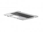 HP TOP COVER W/KB CP BL INTL L65224-B31, Keyboard, Dutch,
