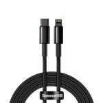 Baseus CATLWJ-A01 Lightning - USB-C PD 20W 480Mb/s 2m kabel - must - OUTLET