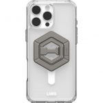 UAG Urban Armor Gear case PLYO compatible with MagSafe and Magnetic Ring Stand for IPHONE 16 Pro Max ice-white / titanium