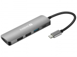Sandberg USB-C Dock HDMI+3xUSB+PD 100W USB-C Dock HDMI+3xUSB+PD