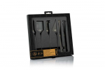 Style de Vie _4676198 Cheese and butter knife set STYLE DE VIE, 6 pcs., Black